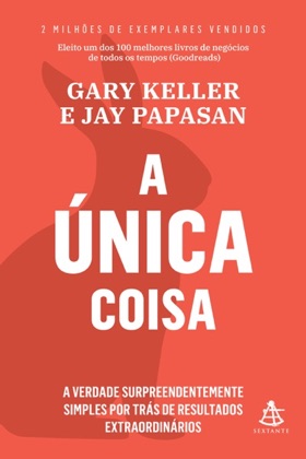 Capa de A Única Coisa